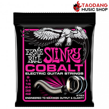 สายกีต้าร์ไฟฟ้า Ernie Ball Super Slinky Cobalt .009-042
