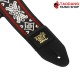 สายสะพายกีต้าร์ Ernie Ball BlackJack Red Jacquard Strap