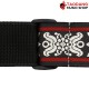 สายสะพายกีต้าร์ Ernie Ball BlackJack Red Jacquard Strap