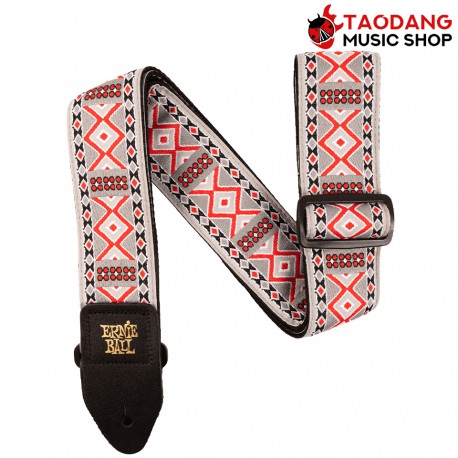 สายสะพายกีต้าร์ Ernie Ball Jacquard Strap สี Casino Couture