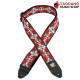 สายสะพายกีต้าร์ Ernie Ball Jacquard Strap สี Red Trellis