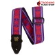 สายสะพายกีต้าร์ Ernie Ball Jacquard Strap สี Royal Flush Red