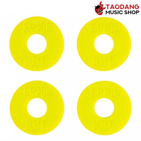 ยางยึดสายสะพาย Ernie Ball Strap Blocks สี Green