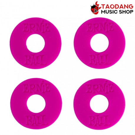 ยางยึดสายสะพาย Ernie Ball Strap Blocks สี Purple