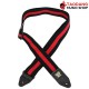 สายสะพาย Ernie Ball STRETCH COMFORT RACER STRAP สี Red
