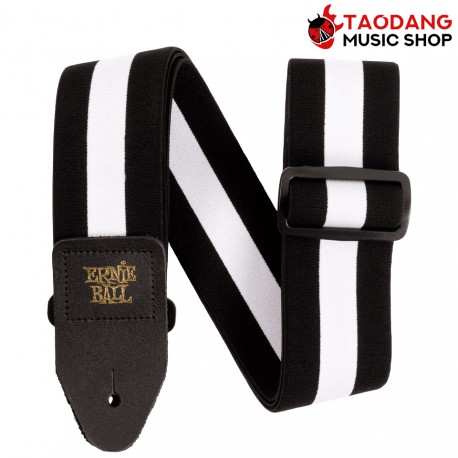 สายสะพาย Ernie Ball STRETCH COMFORT RACER STRAP สี White