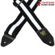 สายสะพาย Ernie Ball STRETCH COMFORT RACER STRAP สี White