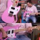 กีต้าร์ไฟฟ้า Squier Sonic Mustang HH สี Flash Pink
