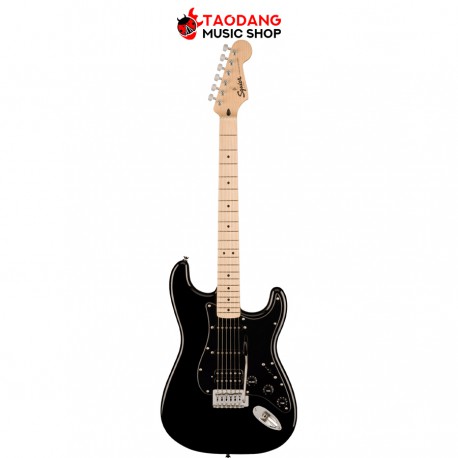 กีต้าร์ไฟฟ้า Squier Sonic Stratocaster HSS สี Black