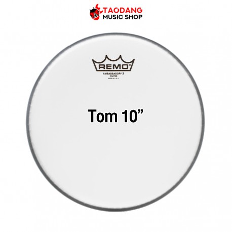 หนังกลอง Remo Ambassador X Coated 10"