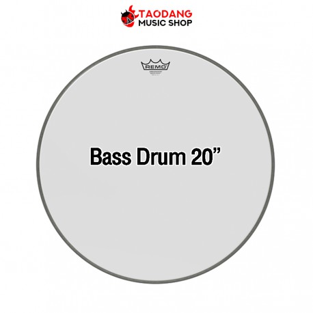 หนังกลอง Remo Ambassador Smooth White 20"