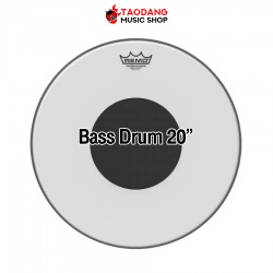 Remo Controlled Sound Smooth White 20"