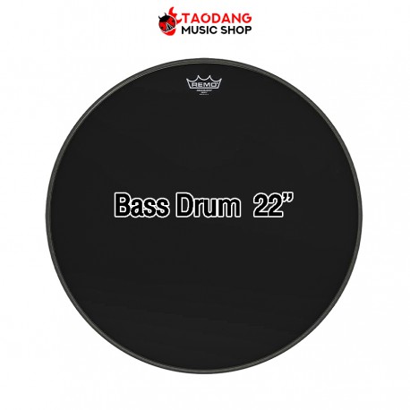 Remo Ebony Ambassador 22"