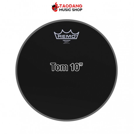 หนังกลอง Remo Ebony Emperor Series Drumheads 10"