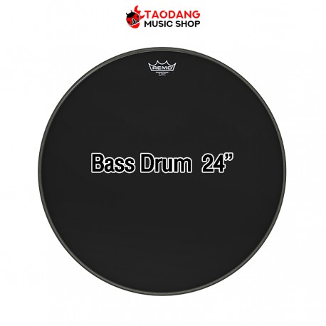 หนังกลอง Remo Ebony Powerstroke 3 24"