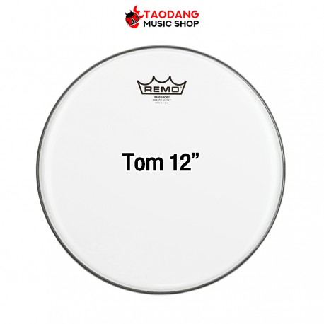 หนังกลอง Remo Emperor Smooth White 12"