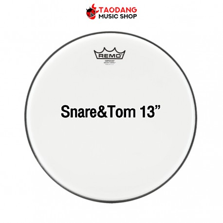 หนังกลอง Remo Emperor Smooth White 13"