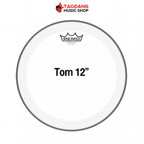 หนังกลอง Remo powerstroke 4 Clear 12"
