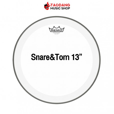 หนังกลอง Remo powerstroke 4 Clear 13"