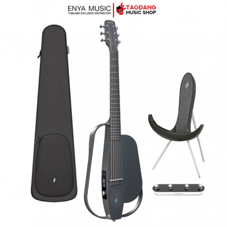 สมาร์ทกีต้าร์โปร่งไฟฟ้า Enya NexG 2 Full Set สี Black