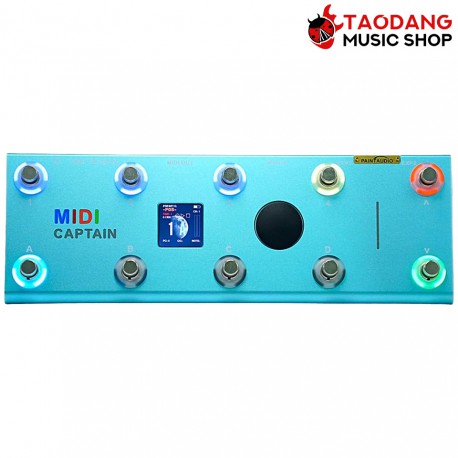 เอฟเฟคกีต้าร์ PaintAudio MIDI CAPTAIN-BLUE
