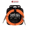 สายสัญญาณ ERNIE BALL 10FT FLEX STRAIGHT TO STRAIGHT-ORANGE