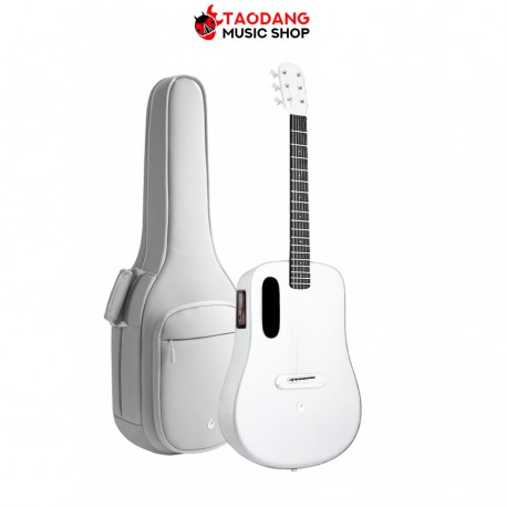 กีต้าร์โปร่งไฟฟ้า Lava ME 4 36" Airflow Bag สี White Electric Acoustic Guitar 