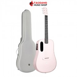 กีต้าร์โปร่งไฟฟ้า Lava Music Lava ME 4" 38 Space Bag สี Pink Electric Acoustic Guitar