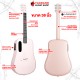 กีต้าร์โปร่งไฟฟ้า Lava Music Lava ME 4" 38 Space Bag สี Pink Electric Acoustic Guitar