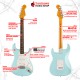 กีต้าร์ไฟฟ้า Fender Limited Edition Cory Wong สี Daphne Blue