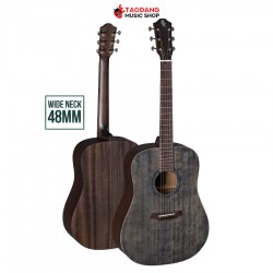 กีต้าร์โปร่ง Baton Rouge รุ่น X11LS/D/W สี Screwed Charcoal