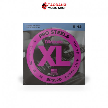 สายกีต้าร์ไฟฟ้า D'Addario EPS520 ROUNDWOUND