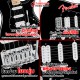 กีต้าร์ไฟฟ้า Squier FSR Affinity Stratocaster HSS สี Black