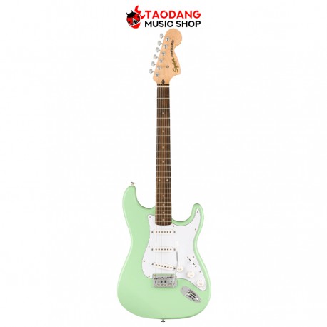 กีต้าร์ไฟฟ้า Squier FSR Affinity Stratocaster SSS สี Surf Green