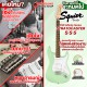 กีต้าร์ไฟฟ้า Squier FSR Affinity Stratocaster SSS สี Surf Green