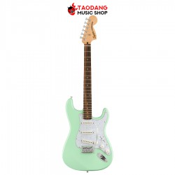 กีต้าร์ไฟฟ้า Squier FSR Affinity Stratocaster SSS Period Pickguard สี Surf Green