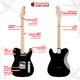 กีต้าร์ไฟฟ้า Squier FSR Affinity Telecaster SS สี Black (Maple Neck)