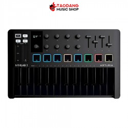 คีย์บอร์ดใบ้ Arturia รุ่น Minilab MK3 สี Deep Black