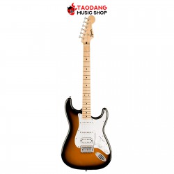 กีต้าร์ไฟฟ้า Squier FSR Sonic Stratocaster HSS สี 2Tone Sunburst White Pickguard