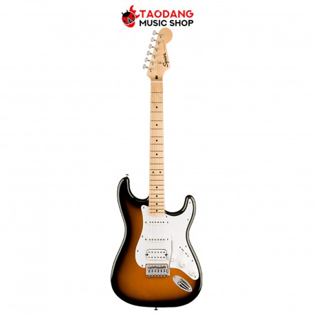 กีต้าร์ไฟฟ้า Squier FSR Sonic Stratocaster HSS สี 2Tone Sunburst White Pickguard
