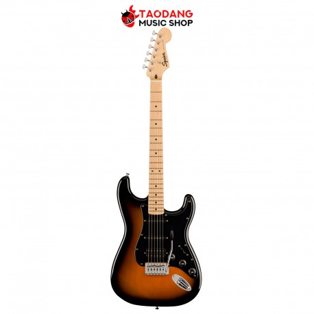 กีต้าร์ไฟฟ้า Squier FSR Sonic Stratocaster HSS สี 2Tone Sunburst Black Pickguard