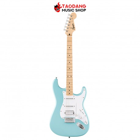 กีต้าร์ไฟฟ้า Squier FSR Sonic Stratocaster HSS สี Tropical Turquoise