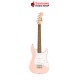 กีต้าร์ไฟฟ้า Squier Mini Stratocaster สี Shell Pink