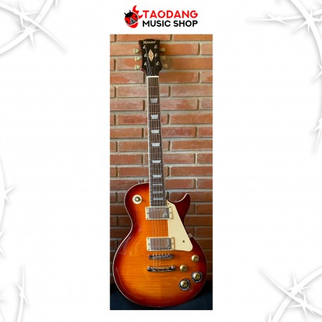 กีต้าร์ไฟฟ้า Mclorence LP107F สี Vintage Cherry Burst