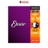 สายกีต้าร์โปร่งเคลือบ Elixir Nanoweb Phosphor Bronze เบอร์ 12 - 53