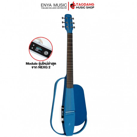 สมาร์ทกีต้าร์โปร่ง Enya NexG Plus สี Blue