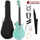 กีต้าร์โปร่งไฟฟ้า Enya Nova Go EQ SP1 สี Sparkle Green