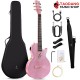 กีต้าร์โปร่งไฟฟ้า Enya Nova Go EQ SP1 สี Sparkle Pink
