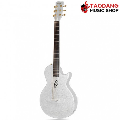 กีต้าร์โปร่งไฟฟ้า Enya Nova Go EQ SP1 สี Sparkle Silver