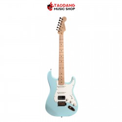 กีต้าร์ไฟฟ้า Paul Ray Classic Plus S HSS MN สี Pastel Sonic Blue